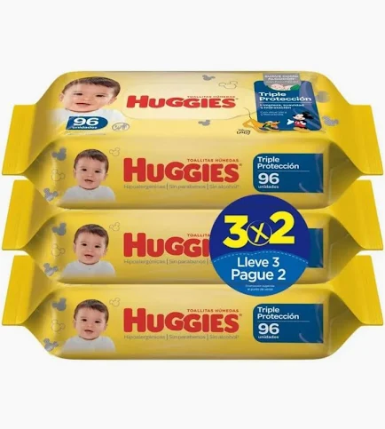TOALLITAS HUMEDAS HUGGIES 288U